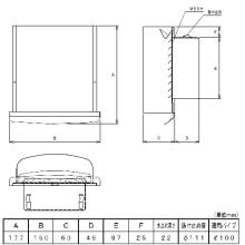 UK-WCEN100S-BK 